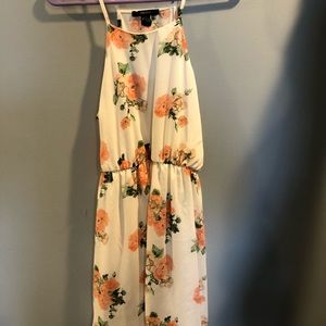 Halter flower dress